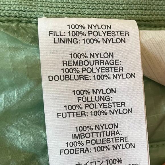 J. Crew Lightweight Mint Green Quilted Zipper Outdoor Puffer Vest, S - Picture 8 of 11